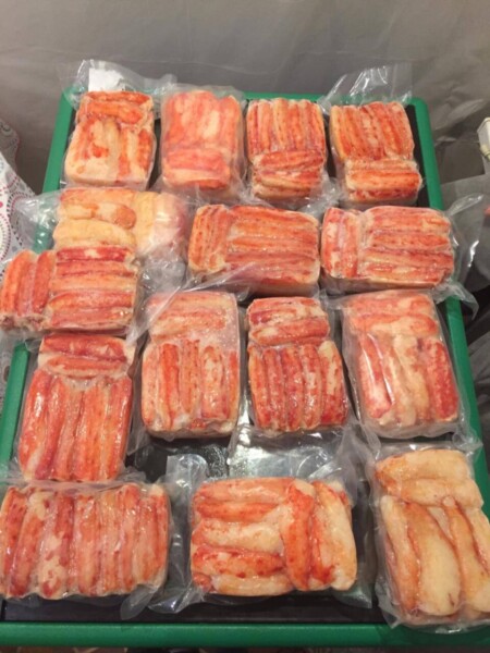 Мясо краба Камчатского (1 фаланга), в/м, в/у