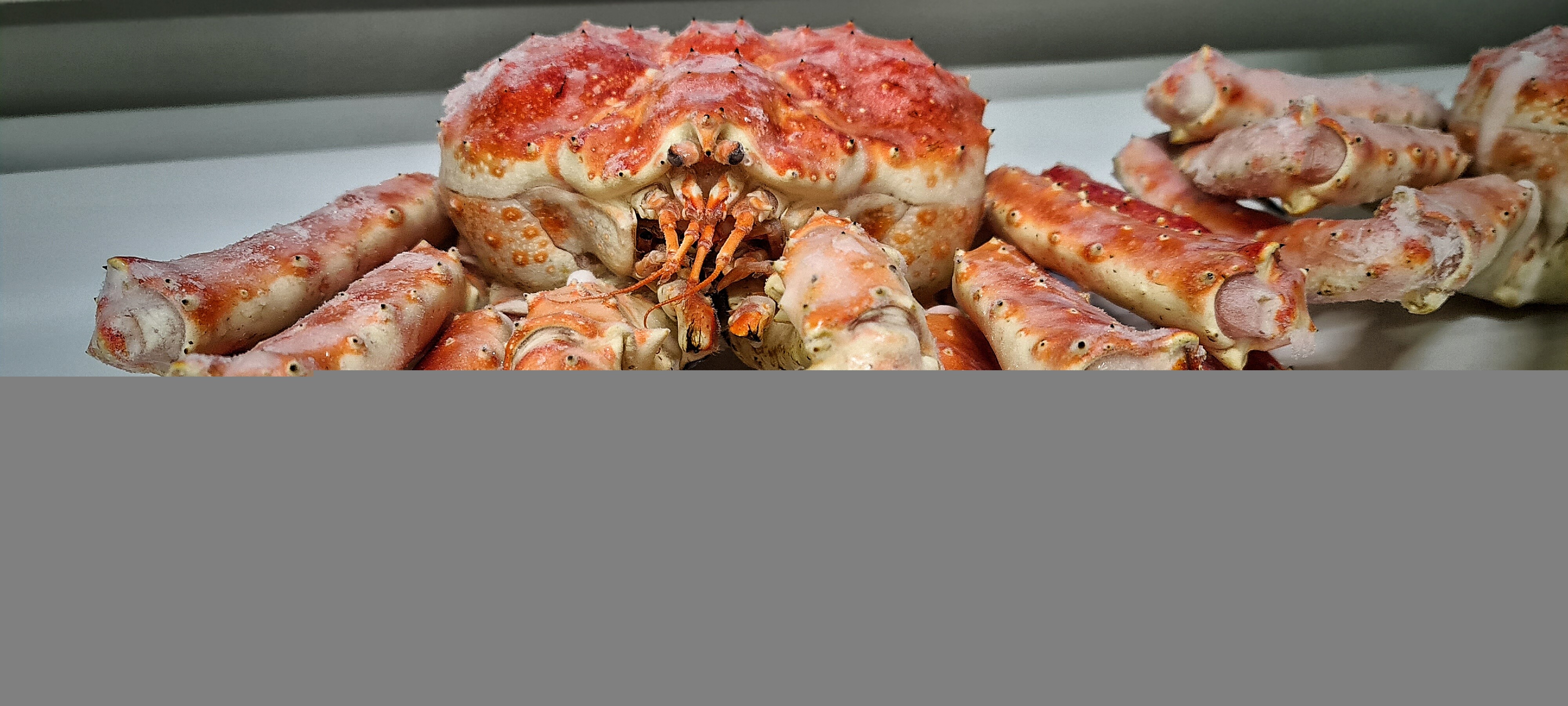 Краб Камчатский целый, в/м (подарочный), 1 кг